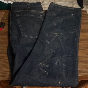 Hawx Men's Straight Dark Blue FR Work Jeans